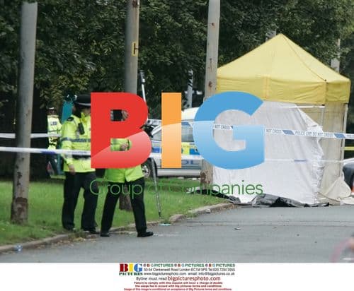Police cordon off area after shooting in Liverpool
