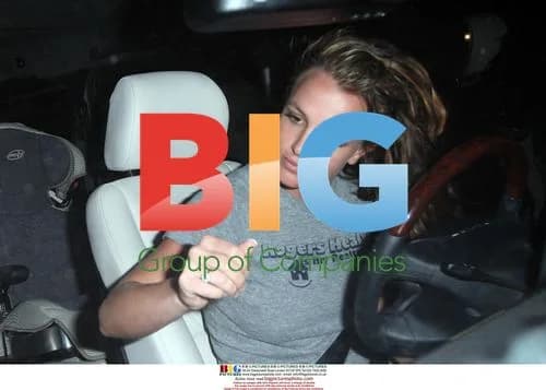 Britney Spears visits Pinkberry in LA