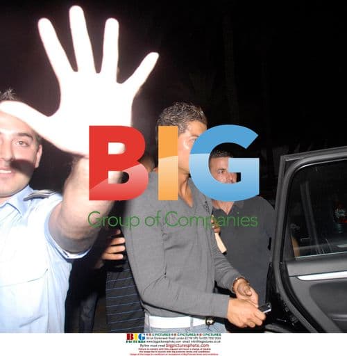 Cristiano Ronaldo leaves nightclub in Majorca