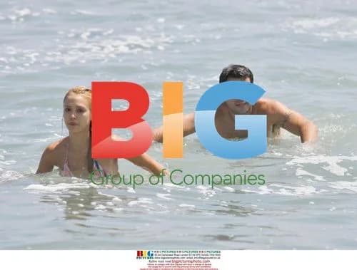 Jessica Alba and Family at Malibu Beach