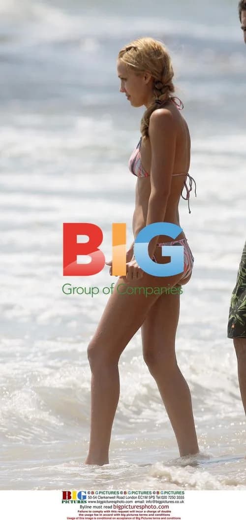 Jessica Alba's Bikini Body at Malibu Beach