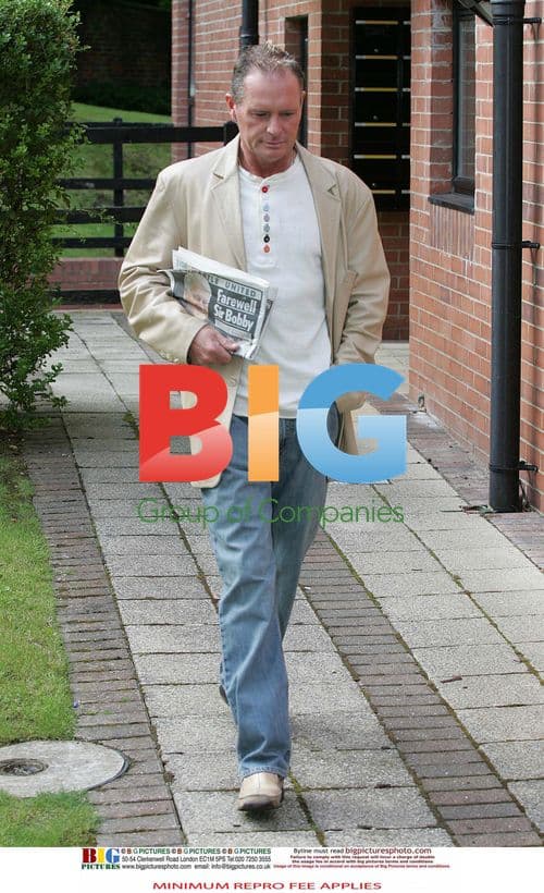 Paul Gascoigne visits St James Park