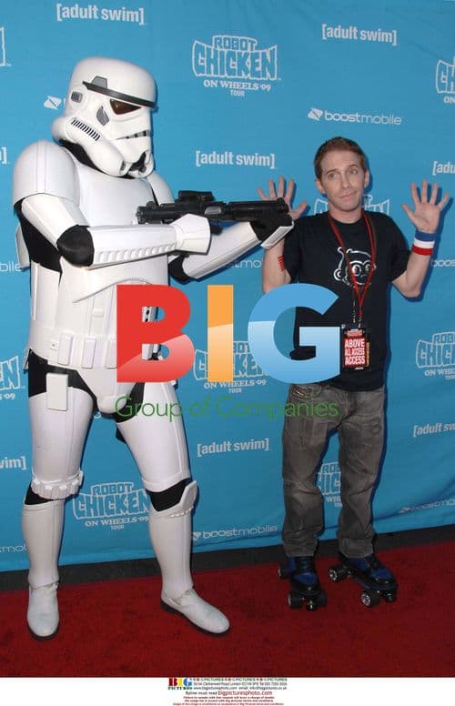 Seth Green at Robot Chicken Skate Party