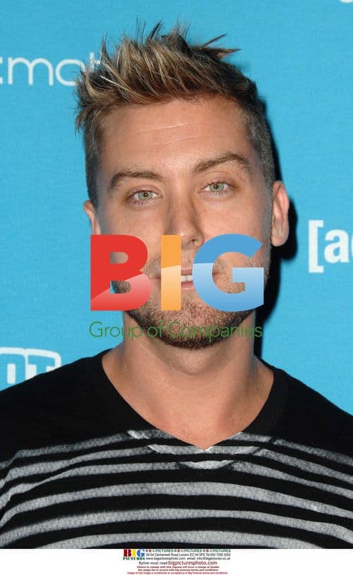 Lance Bass at Robot Chicken Skate Party
