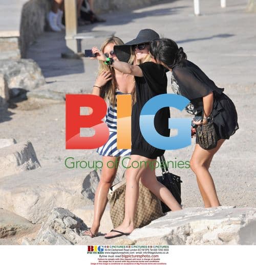 Avril Lavigne enjoys Saint Tropez