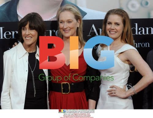 Nora Ephron, Meryl Streep, and Amy Adams at "Julie and Julia" Premiere