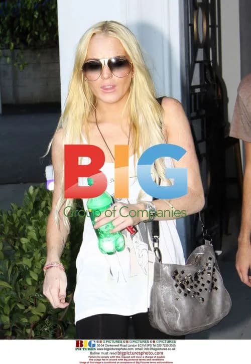 Lindsay Lohan Shopping at Opening Ceremony