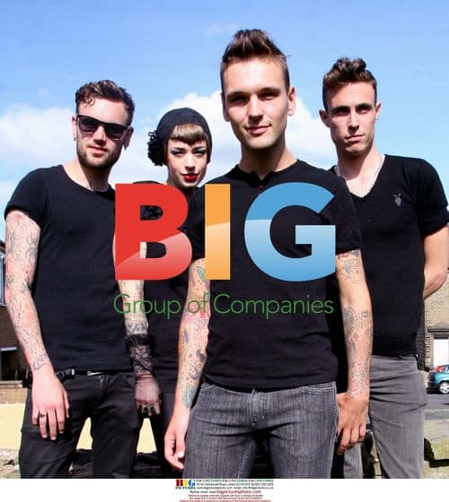 Preston of Ordinary Boys at Pennine FM Roadshow