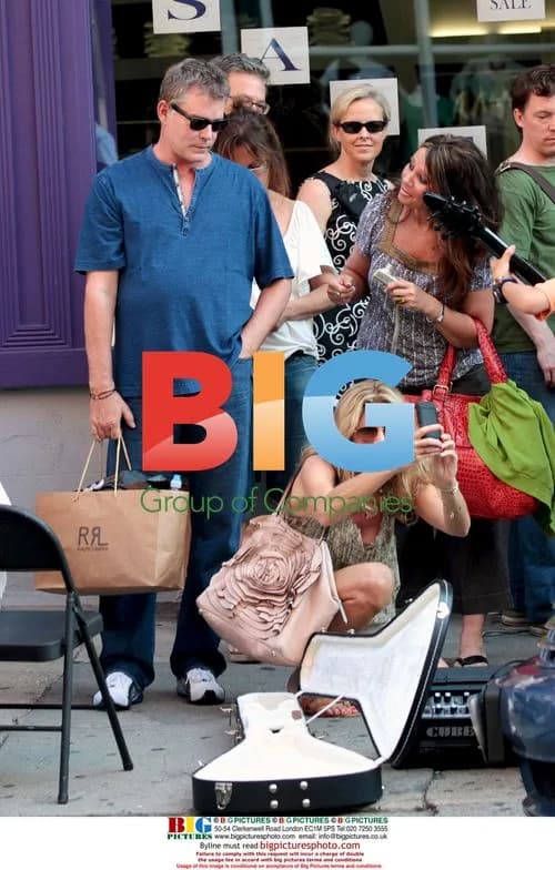 Ray Liotta and girlfriend spotted in Soho