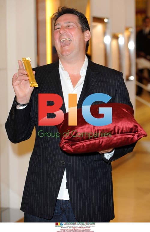 Tony Hadley Unveils £961 Wispa Gold Chocolate