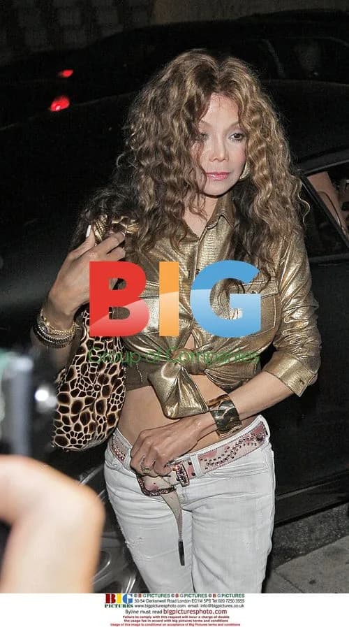 Latoya Jackson & Christian Audigier Dinner