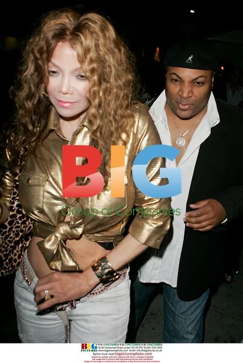 Latoya Jackson & Christian Audigier Dinner