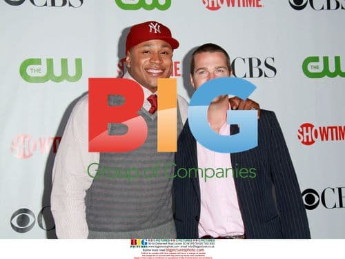 LL COOL J & Chris O'Donnell at CBS/Showtime TCA Party