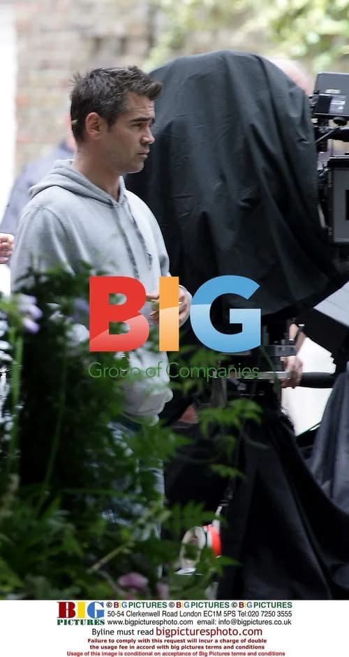 Colin Farrell and David Thewlis filming London Boulevard