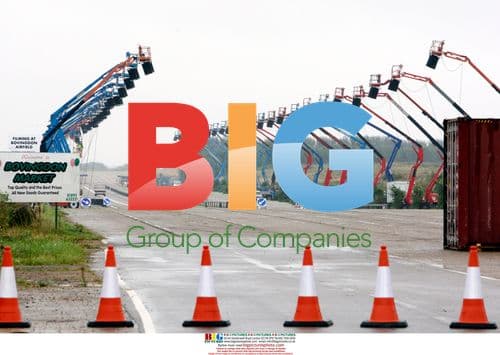 Harry Potter Filming with Cherry Pickers