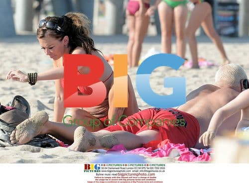 Jenna Jameson at the Beach