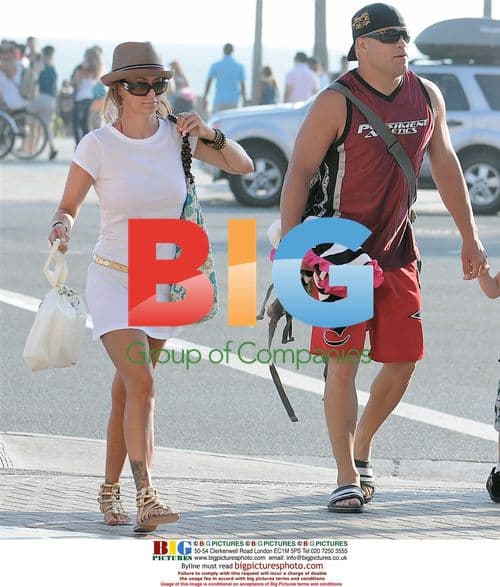 Jenna Jameson and Tito Ortiz at the Beach
