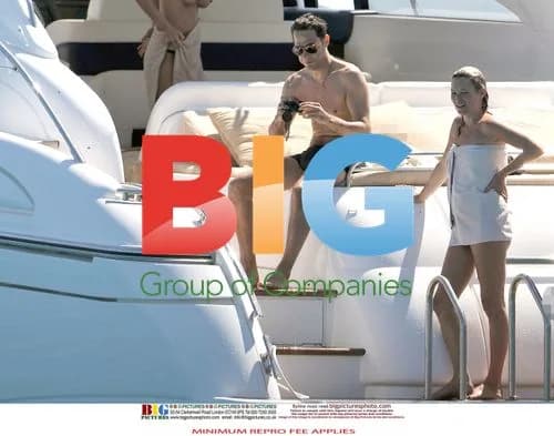 Kate Moss and friends relax on yacht in France