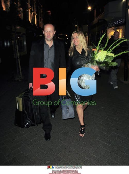 Jackie Brambles Leaves Loose Women Party in Soho