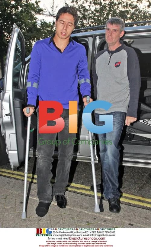 Samir Nasri with family at Nobu