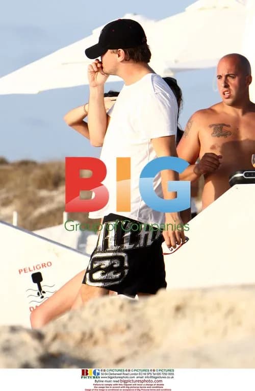 Leonardo DiCaprio Enjoys Beach Time in Formentera