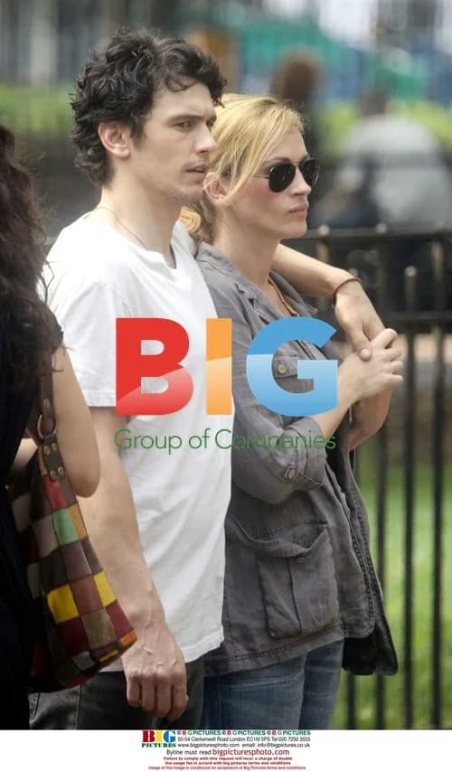 James Franco and Julia Roberts film 'Eat, Pray Love'