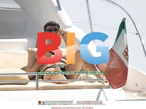 Kate Moss and friends relax on yacht in France