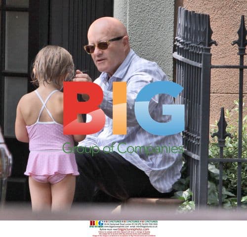Heath Ledger's daughter Matilda with grandpa Kim
