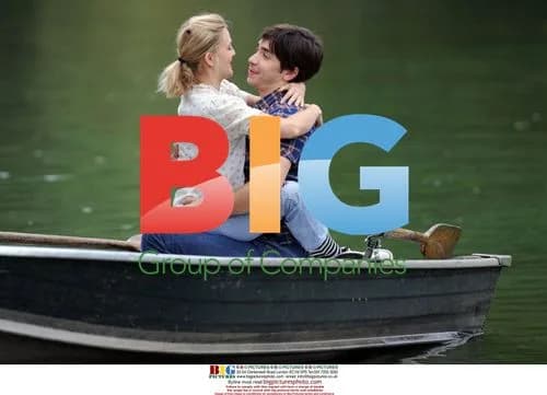 Drew Barrymore and Justin Long Filming