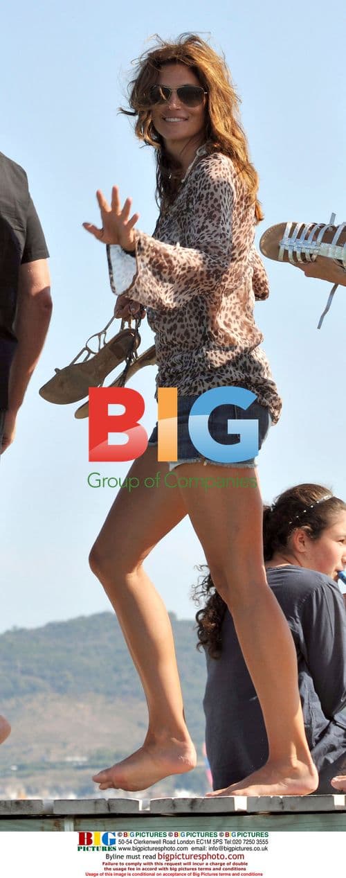 Cindy Crawford and Randy Gerber enjoy French Riviera holiday