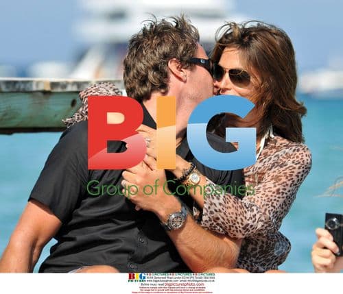 Cindy Crawford and Randy Gerber Spotted on French Riviera