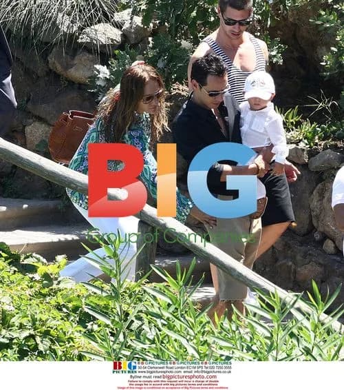 Jennifer Lopez and family on yacht trip