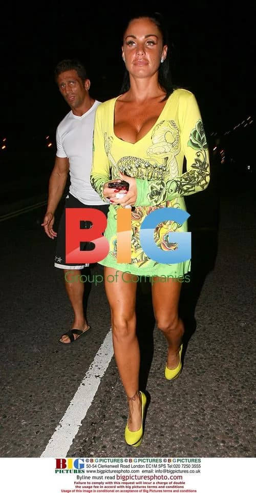 Katie Price and Alex Reid at Gatwick Airport