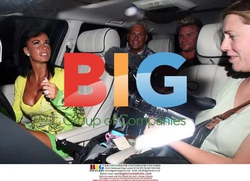 Katie Price and Alex Reid at Gatwick Airport