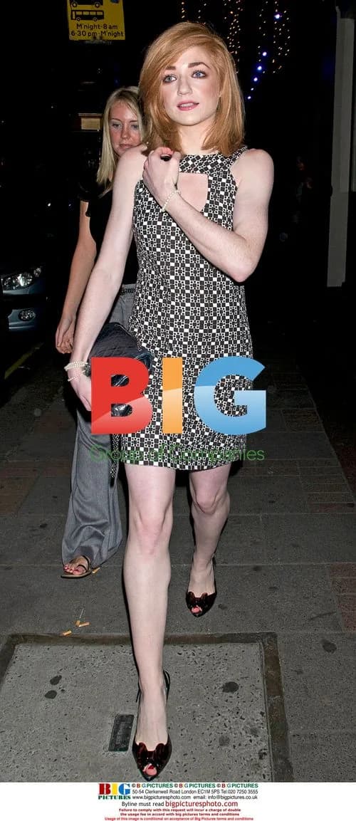 Nicola Roberts Returns to Hotel in London