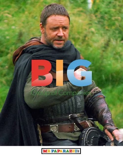 Russell Crowe films New Robin Hood Movie