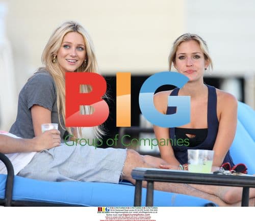 Kristin Cavallari & Stephanie Pratt at Asics Celebrity Beach House
