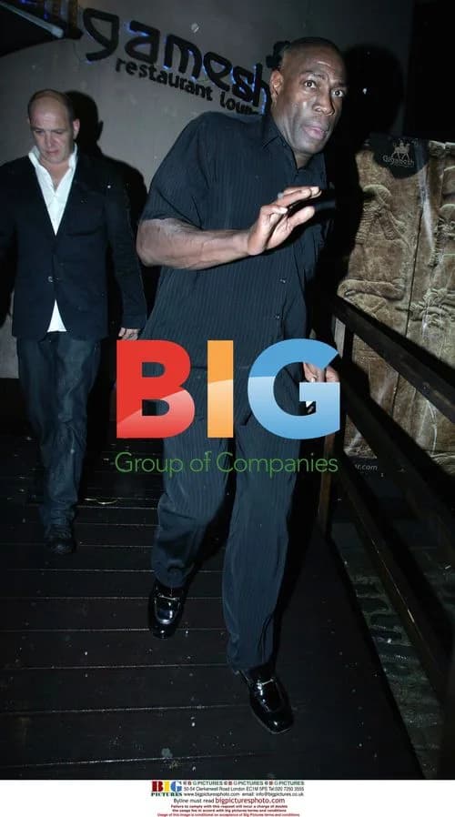 Frank Bruno at Gigamesh dinner, London