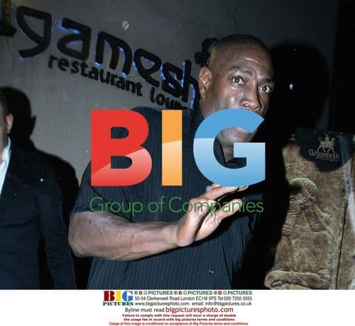 Frank Bruno at Camden Restaurant