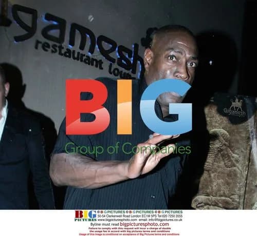 Frank Bruno at Camden Restaurant