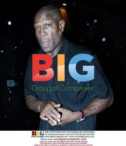 Frank Bruno at Gigamesh Restaurant Dinner
