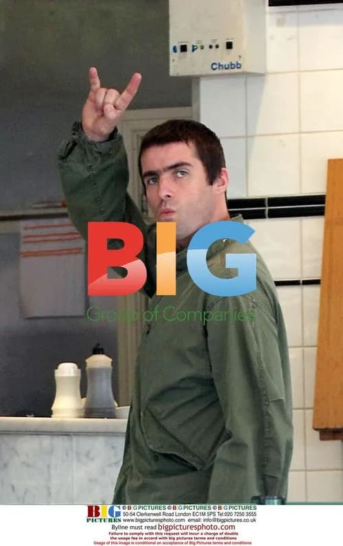 Liam Gallagher Spotted at Favorite Fish and Chip Shop