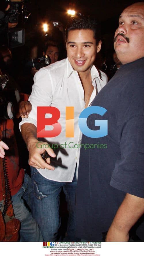 Mario Lopez at Ken Paves' Birthday Party