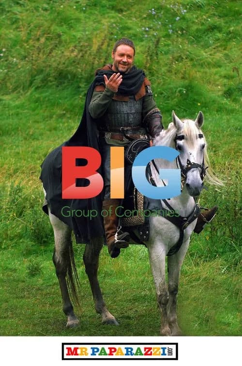 Russell Crowe films Robin Hood scenes in UK