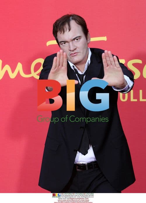 Quentin Tarantino unveils wax figure at Madame Tussauds