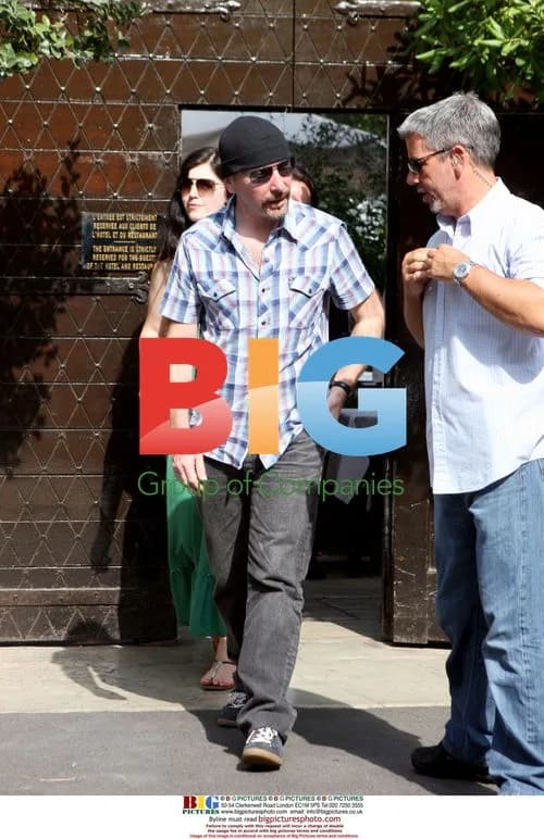 U2's The Edge celebrates 48th birthday in France