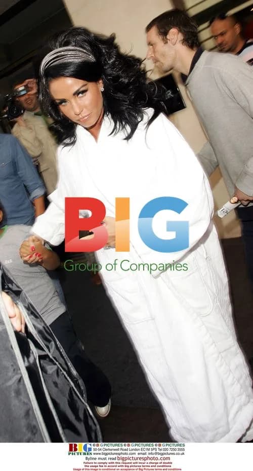 Katie Price Attends Wedding with Harvey and Alex Reid