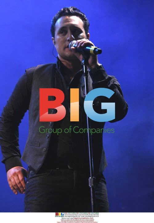 Boy band Blue perform at The Midlands Music Festival