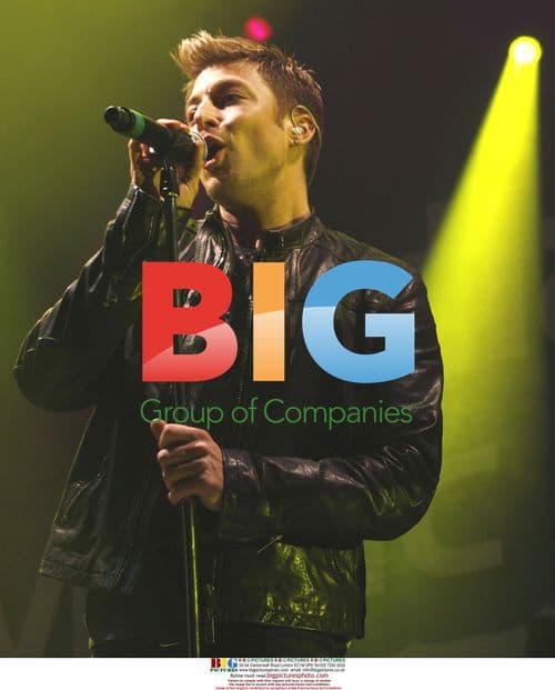 Blue Performing at Music Festival