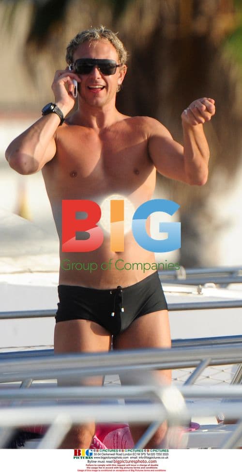 Christine Bleakley with Strictly Dancers in Spain